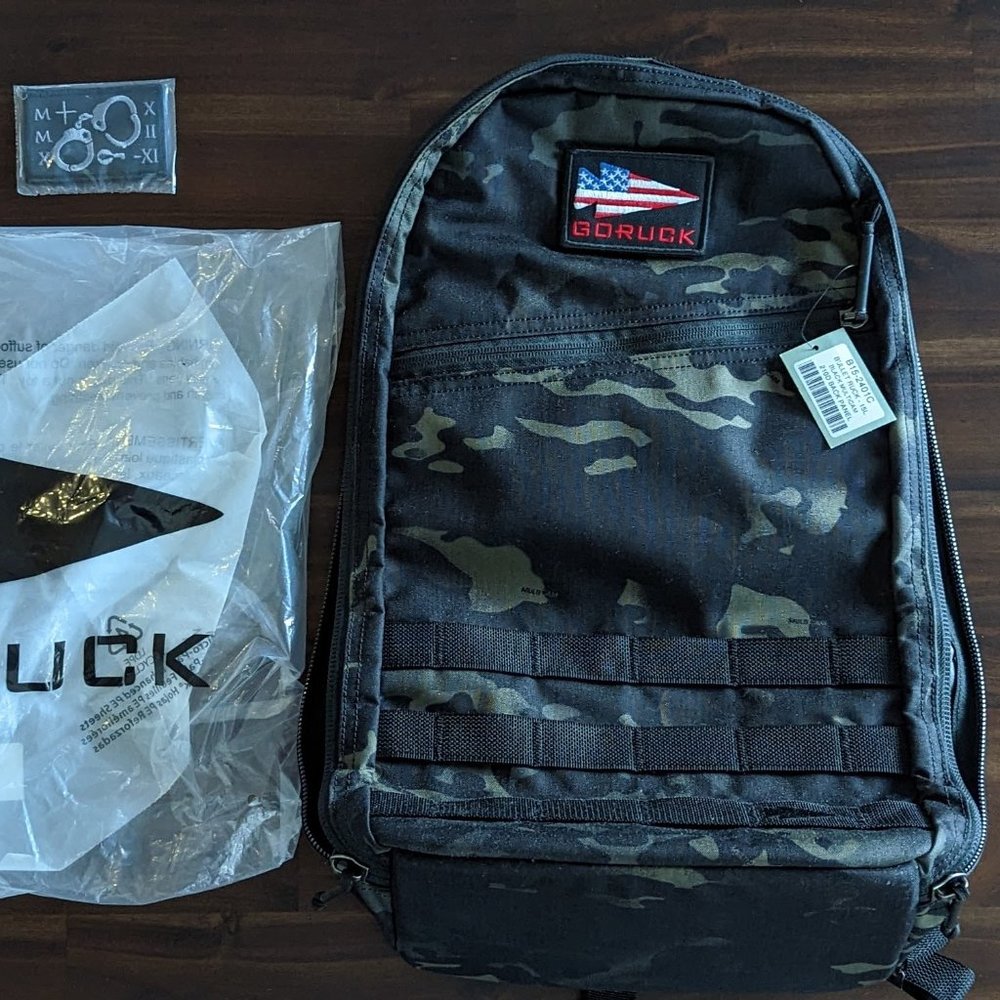 GoRuck Bullet Ruck Classic - Black Multicam